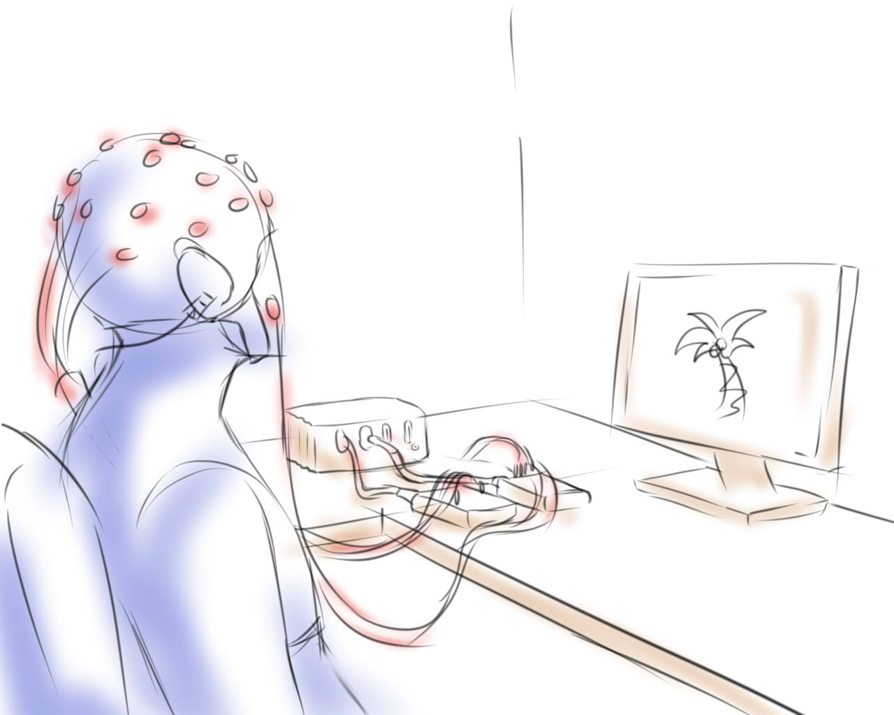 EEG/EMG recording setup for speech decoding
