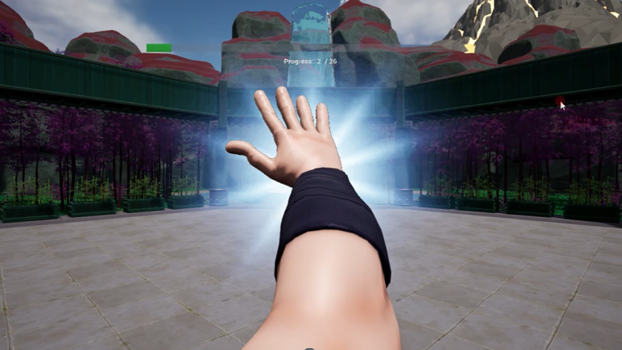 VR game controlled by MI-BCI - screenshot 5